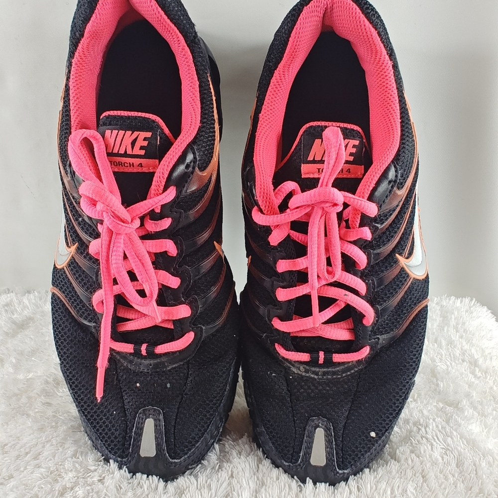 Nike Womens Size 9 Air Torch 4 Pink & Black Sneakers. - Picture 14 of 15